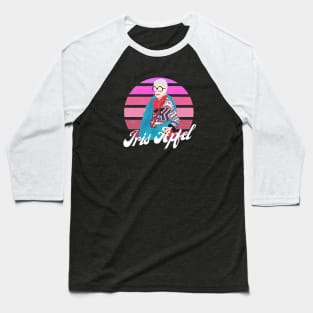 Iris Apfel Vintage Baseball T-Shirt